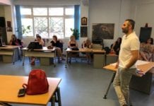 Επισκέφθηκε το Ε.Ε.Ε.Ε.Κ. Σερρών ο Κώστας Καρπουχτσής Καρπουχτσής