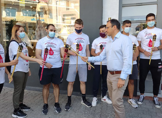 Η "Φλόγα της Αγάπης" στο Δημαρχείο serrespost.gr