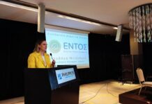 Η Βαρβάρα Μητλιάγκα για το Δημοτικό Γήπεδο και τους χειρισμούς Χρυσάφη Βαρβάρα Μητλιάγκα Δημοτικό Γήπεδο Χρυσάφης εκδήλωση του συνδυασμού ΕΝΤΟΣ Μητλιάγκα