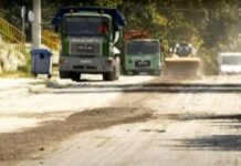 Εργασίες ασφαλτόστρωσης στον δρόμο του Αη Γιάννη – Βίντεο Εργασίες ασφαλτόστρωσης στο δρόμο του Αγίου Ιωάννη