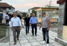 Ο Αλέξανδρος Χρυσάφης κοντά στους κατοίκους της Αγίας Ελένης και του Κωνσταντινάτου Ο Αλέξανδρος Χρυσάφης κοντά στους κατοίκους της Αγίας Ελένης