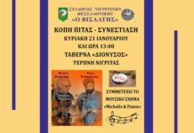 Κοπή βασιλόπιτας για τον Σύλλογο Νιγριτινών Θεσσαλονίκης “Ο Βισάλτης” Κοπή βασιλόπιτας για τον Σύλλογο Νιγριτινών Θεσσαλονίκης