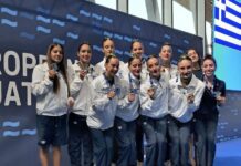 ΚΑΛΛΙΤΕΧΝΙΚΗ / ΕΥΡΩΠΑΪΚΟ ΕΦΗΒΩΝ – ΝΕΑΝΙΔΩΝ Διπλά Ασημένιες η Θάλεια Δαμπάλη & Εστέλλα Καραμανίδου στο Acrobatic Routine & Τεχνικό ομαδικό