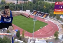 Στίβος: Ο Γιάννης Τασκούδης με την Εθνική ομάδα στο Ευρωπαϊκό Πρωτάθλημα Κ18 στην Σλοβακία