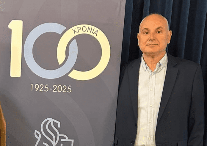 νέος Γ.Γ. της ΓΣΕΒΕΕ Σωτήρης Κοτσαμπάς