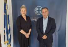 Συνάντηση Αντιπεριφερειάρχη Δράμας με την ΓΓ του Υπουργείου Τουρισμού Συνάντηση Αντιπεριφερειάρχη Δράμας με την ΓΓ του Υπουργείου Τουρισμού