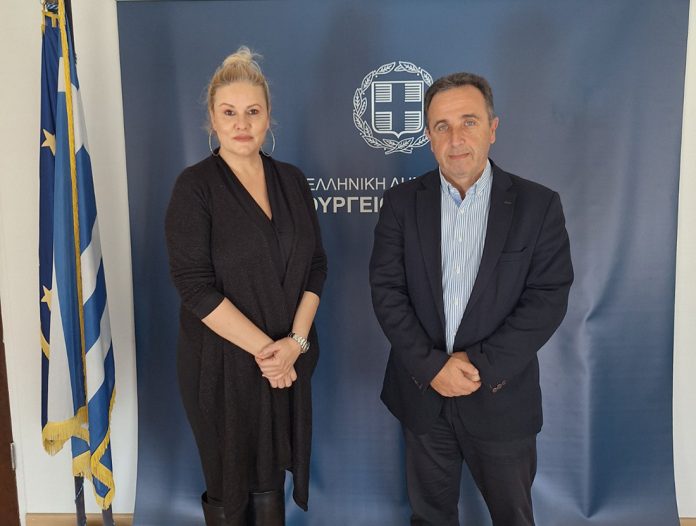 Συνάντηση Αντιπεριφερειάρχη Δράμας με την ΓΓ του Υπουργείου Τουρισμού