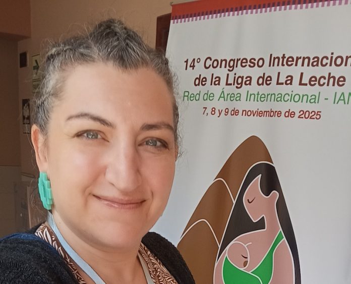 ΕλΜιχαηλίδουΠερου1_edited2 Μια εθελόντρια μητέρα από τον Νέο Σκοπό Σερρών σε Διεθνές Συνέδριο στη Λίμα