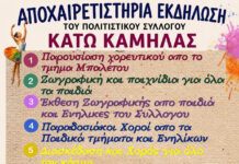 Αποχαιρετιστήρια εκδήλωση πολιτιστικού Συλλόγου Κάτω Καμήλας Αποχαιρετιστήρια εκδήλωση πολιτιστικού Συλλόγου Κάτω Καμήλας
